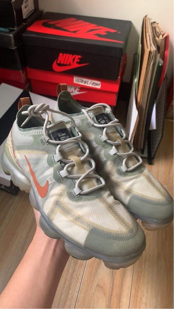 Nike Vapormax 2019 Olive green Men s Fashion Footwear
