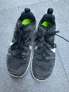 Nike Womens Metcon Black Rubber Shoes
