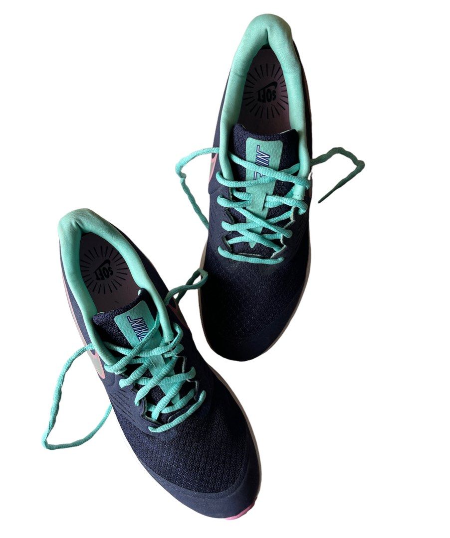 navy blue sparkly trainers