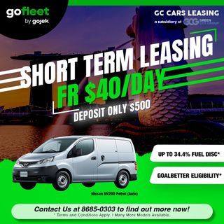 Nissan NV200 For Rent / Lease ✅ READY STOCK