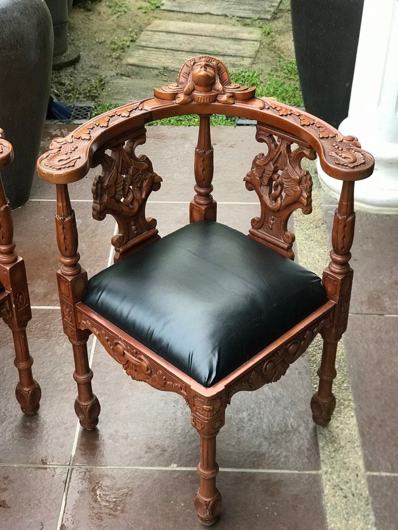 North Italian Victorian Baroque Corner Chair Hobbies Toys