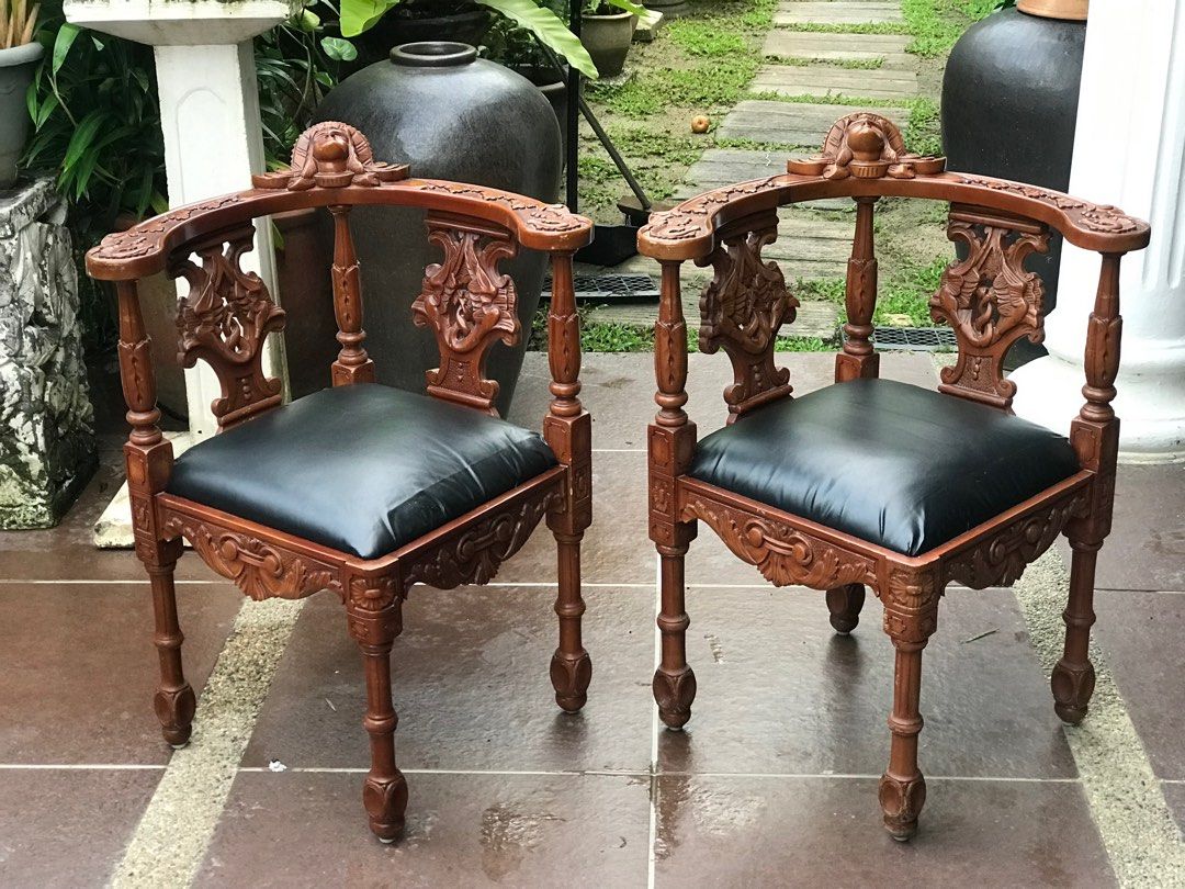 North Italian Victorian Baroque Corner Chair Hobbies Toys