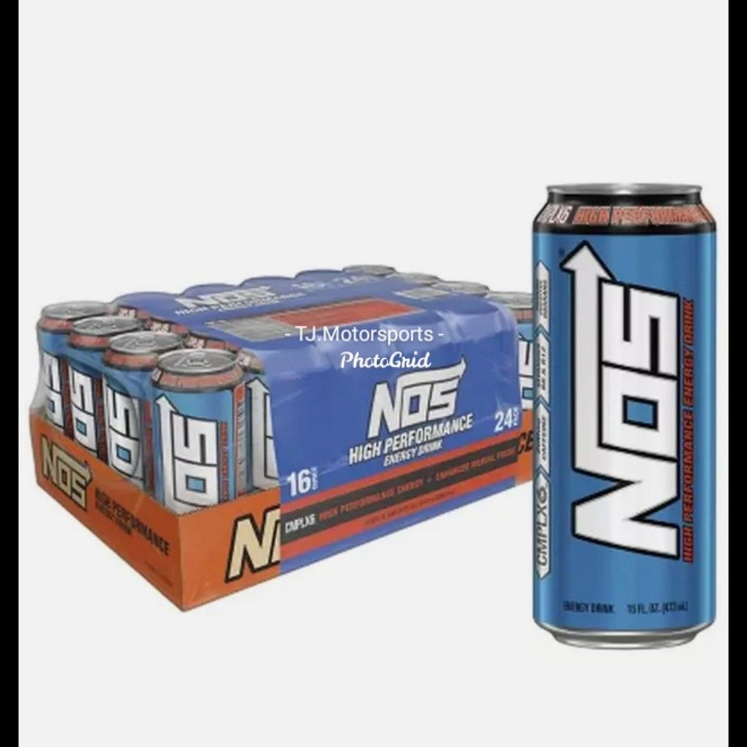 NOS Energy Drink USA 473ml, Food & Drinks, Beverages on Carousell