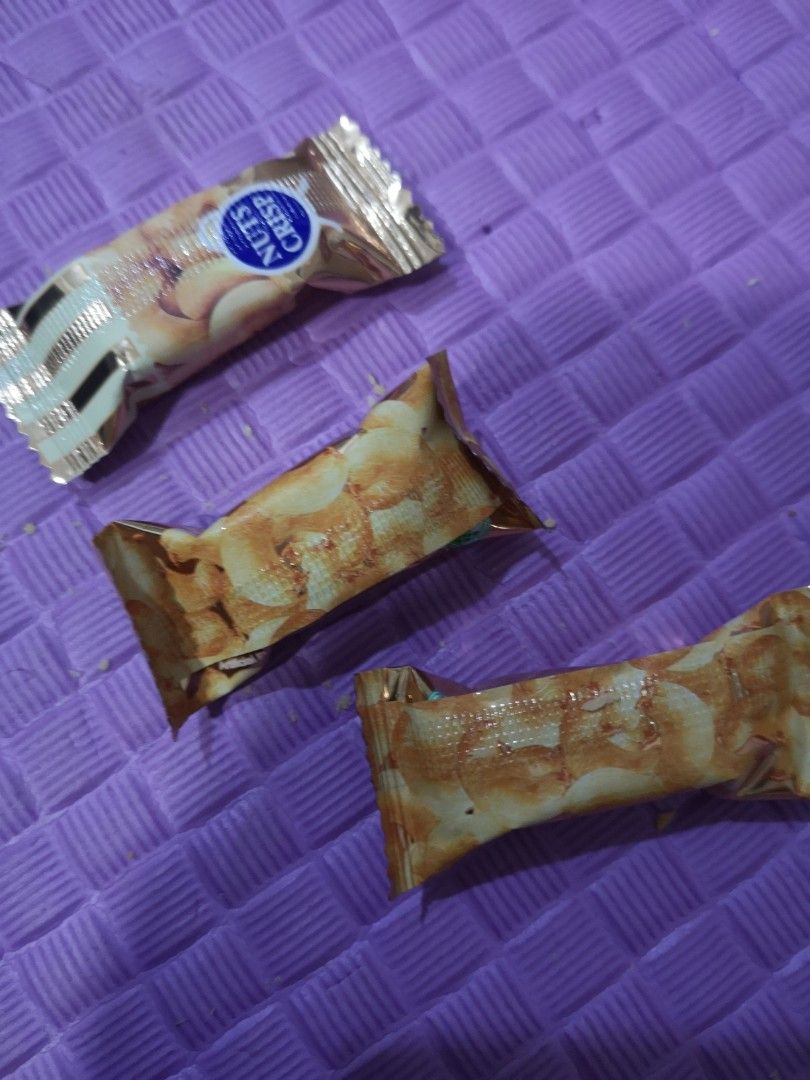 Nuts crisp candy walnut flavor, Food & Drinks, Packaged & Instant Food on Carousell
