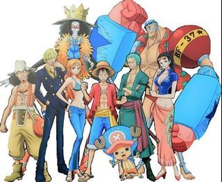 One Piece Strawhat Pirates figure set