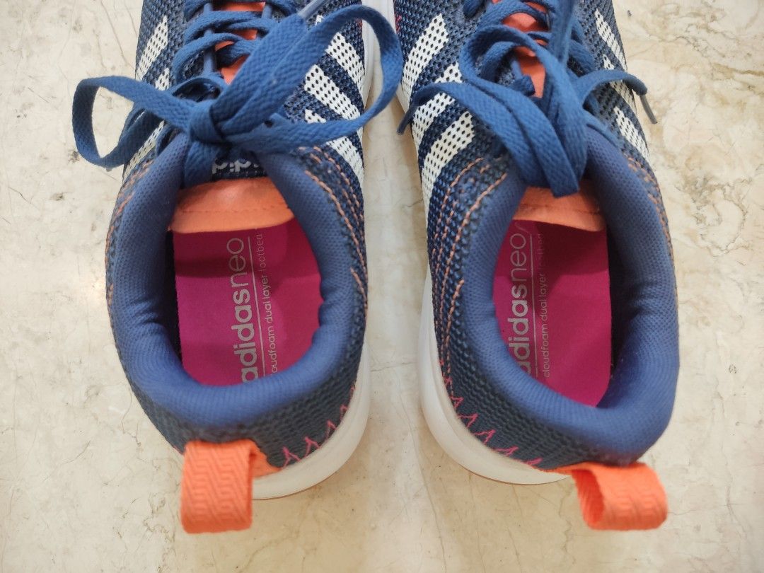 Adidas neo cloudfoam shop dual layer footbed price