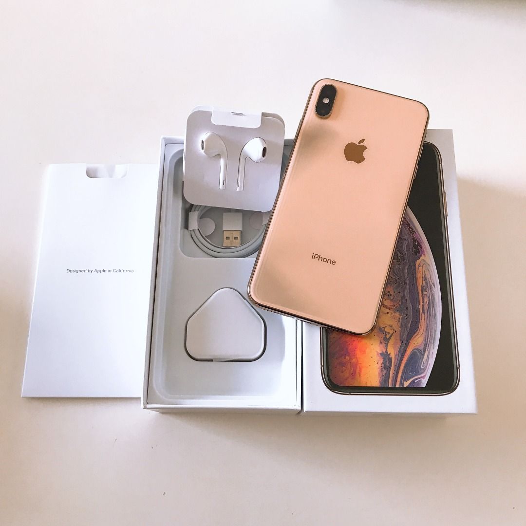 Iphone xs max 256 rose gold discount
