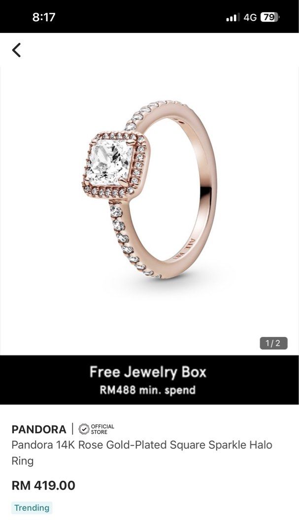 Engagement ring pandora ph hot sale