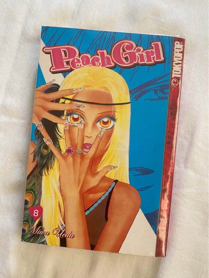 Peach Girl Volume 8 (Category: Comics & Manga) located in Makilala. Submitted by louvnoir (Listing ID 1214377385, Image 1). Description: -Bought secondhand, but still in good condition -Plastic covered -Minor yellowing due to aging 🛍️RFS: Decluttering 🎀 If you want to see more photos to further check the condition of the book, feel free to send a message. 💗MOP: Gcash and Maribank Only 🌸MOD: J & T or Flash Express .