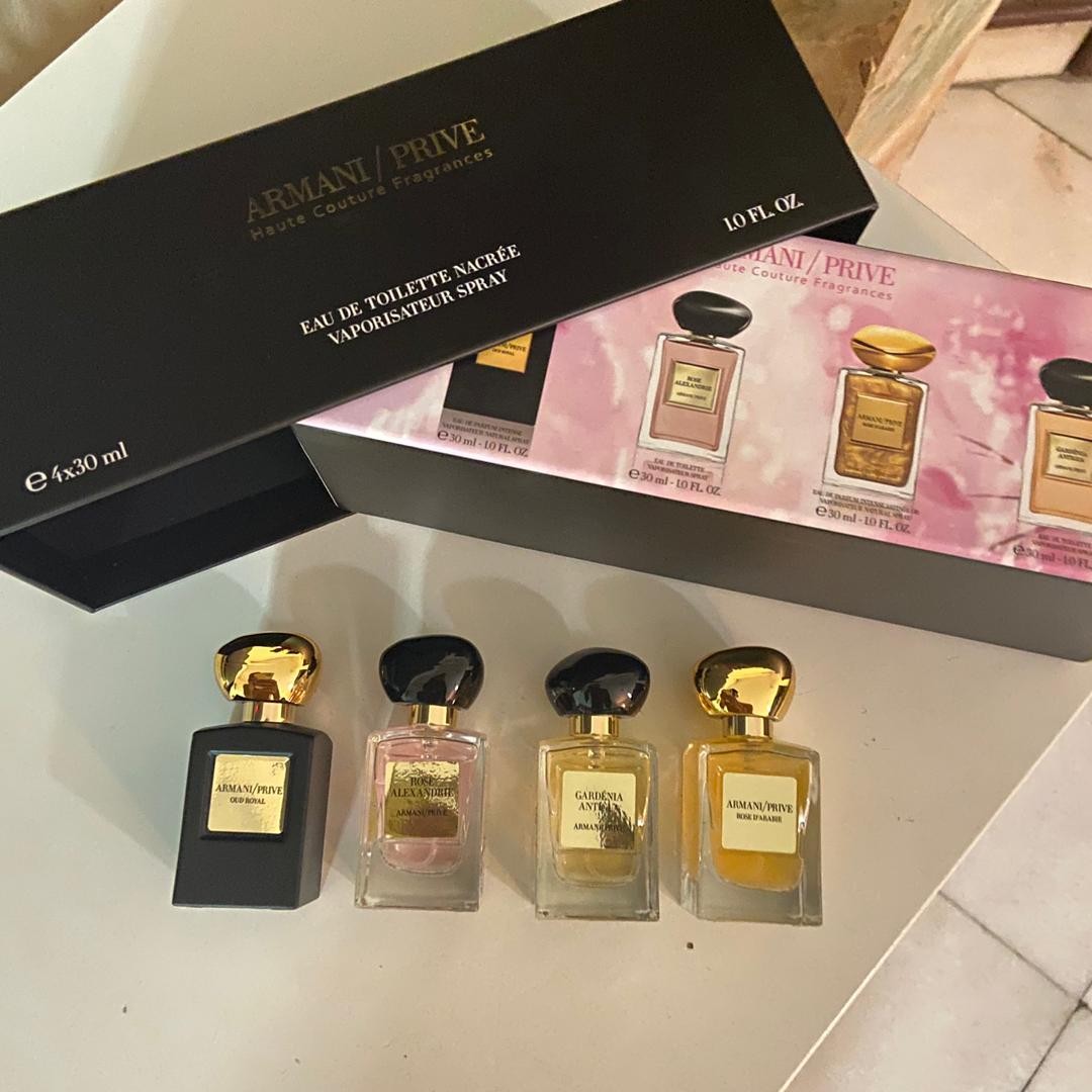 Perfume Armani Prive miniature set perfume Armani Prive woman, Beauty &  Personal Care, Fragrance & Deodorants on Carousell