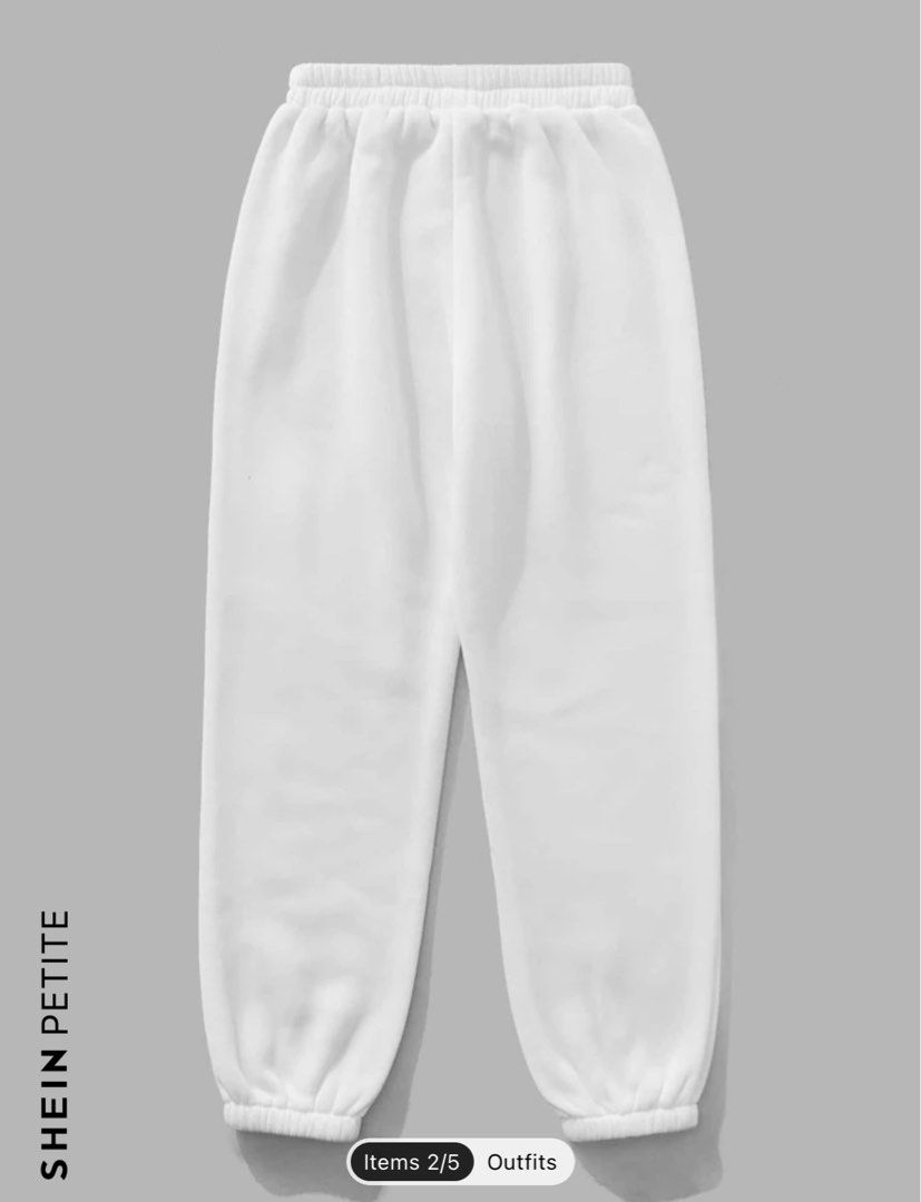 Petite white sweatpants online