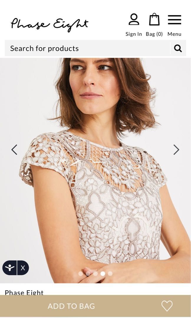 Phase eight frances lace dress sales