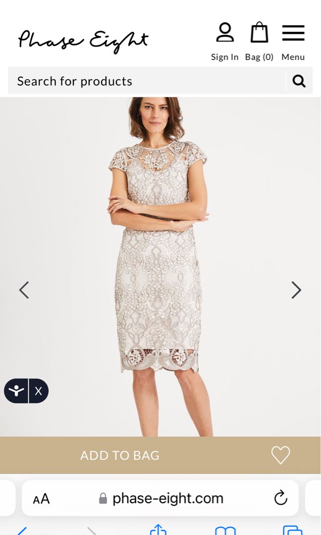 PHASE EIGHT LACE DRESS Women s Fashion Dresses Sets Dresses