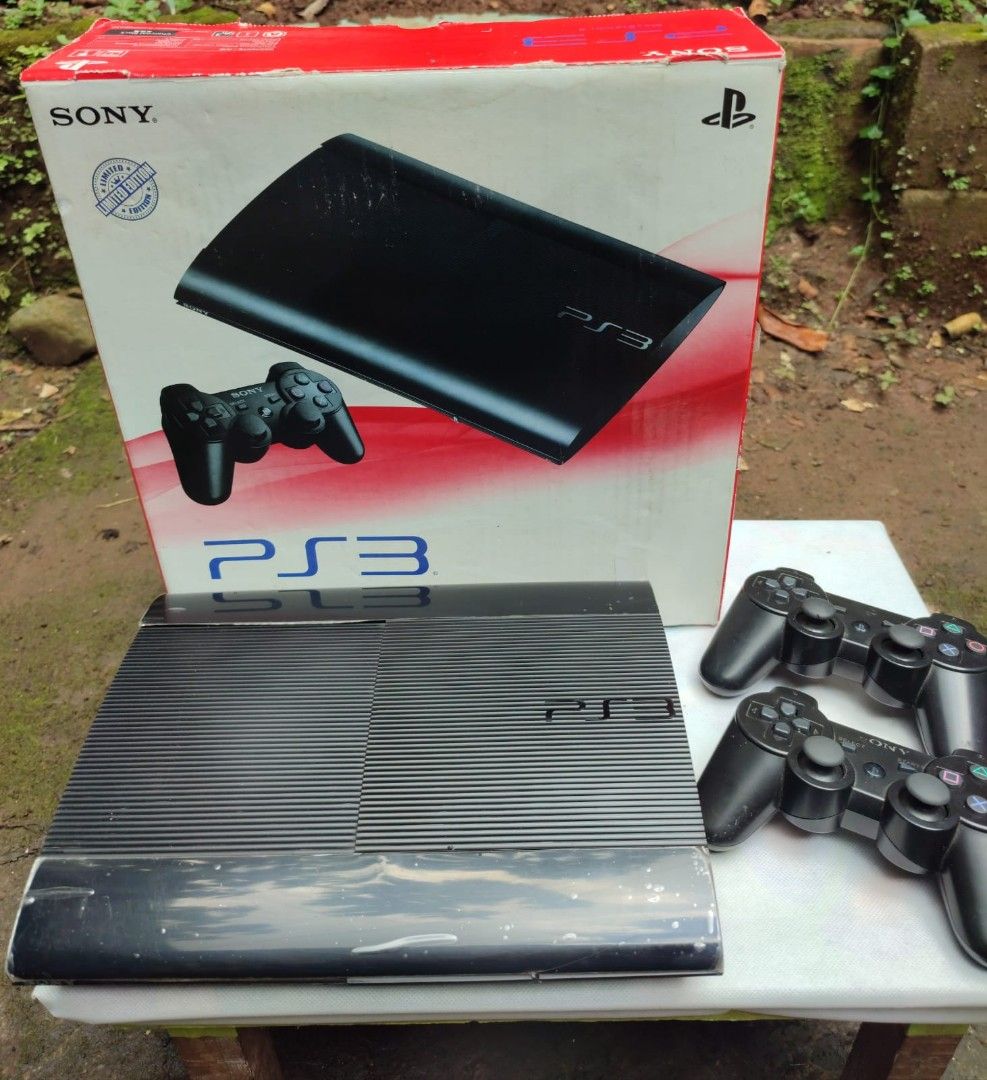 Playstation 3 Super Slim 500GB Seri Terbaru LIKE NEW, Video Game