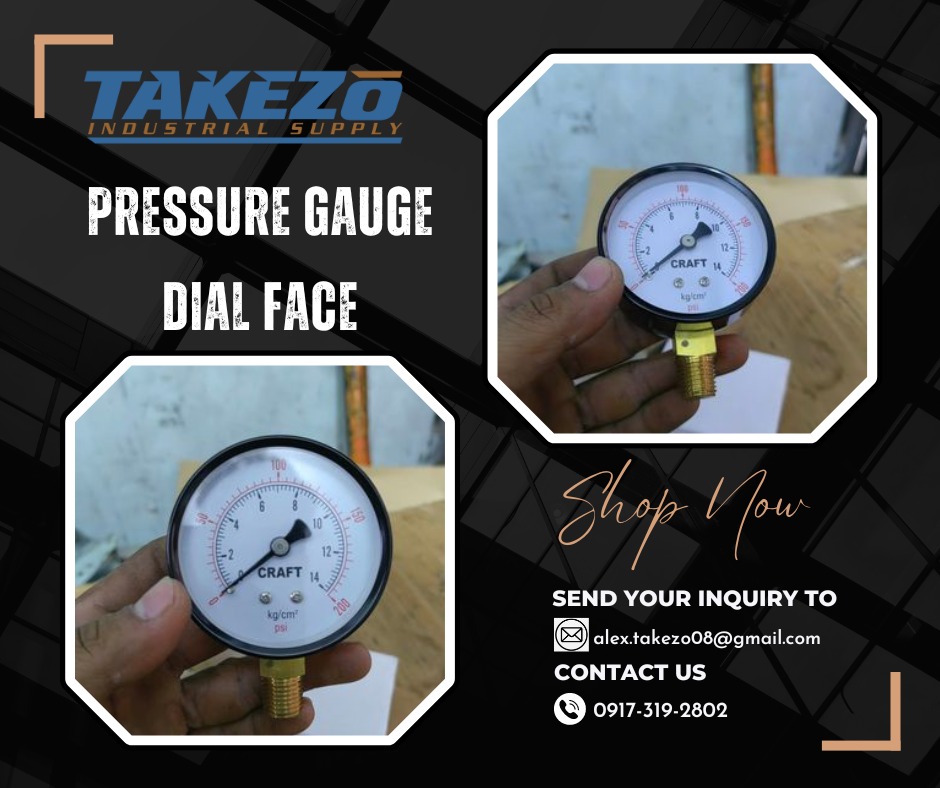 Pressure Gauge Dial Face (Specs 2 1/2) on Carousell