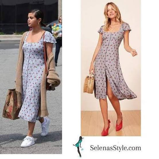 Reformation Harbor Brandnew Same Dress Worn By Selena Gomez Women S Fashion Dresses And Sets
