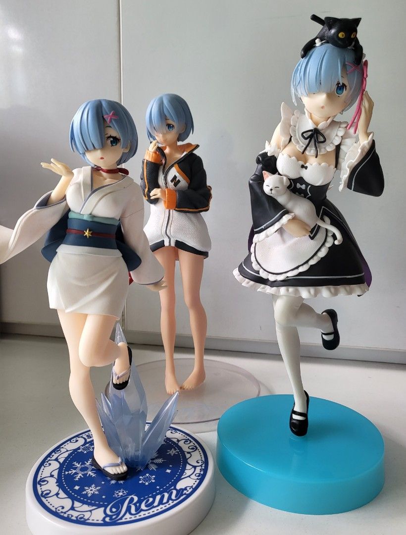 Rem Figure Box Rem rezero figurine, Hobbies & Toys, Memorabilia & Collectibles, J-pop ...