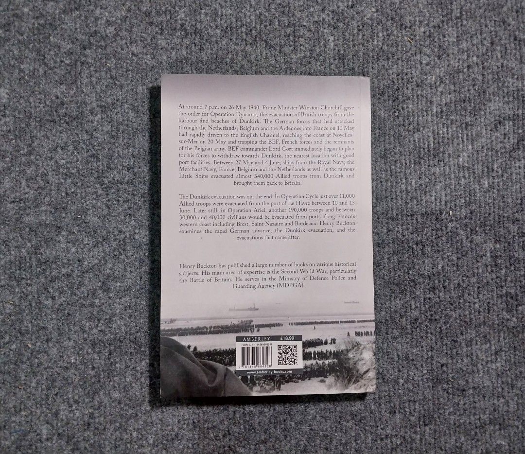 RETREAT: Dunkirk and the Evacuation of Western Europe by Henry Buckton ...