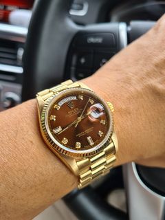 Rolex solid gold