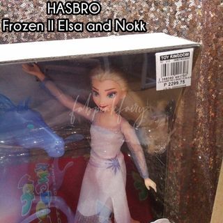 SALE! WORTH ₱2,299 ORIGINAL HASBRO ELSA AND THE NOKK ELSA WATER HORSE DISNEY FROZEN ELSA DOLL