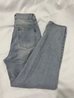 SHEIN Petite Boyfriend Jeans