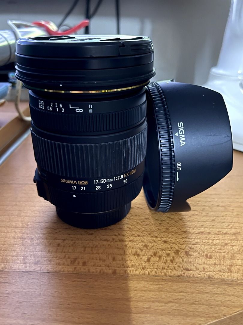 Sigma 17-50mm F2.8 EX DC OS HSM (For Nikon), 攝影器材, 鏡頭及裝備