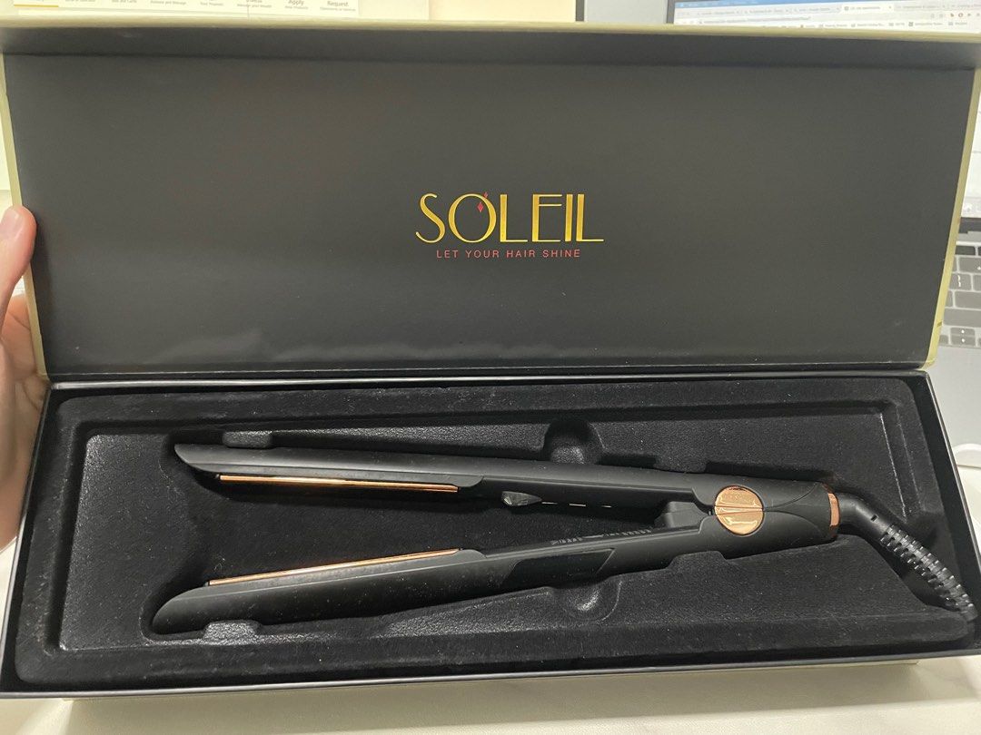 Soleil IR2 Infrared Flat Iron, Beauty & Personal Care, Hair on Carousell