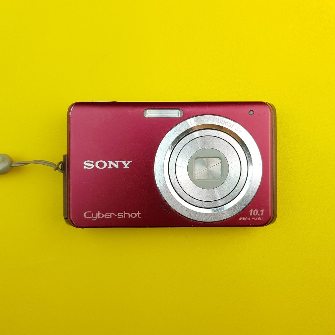 Sony Cybershot DSC-W180 10.1MP Digital Camera 3x