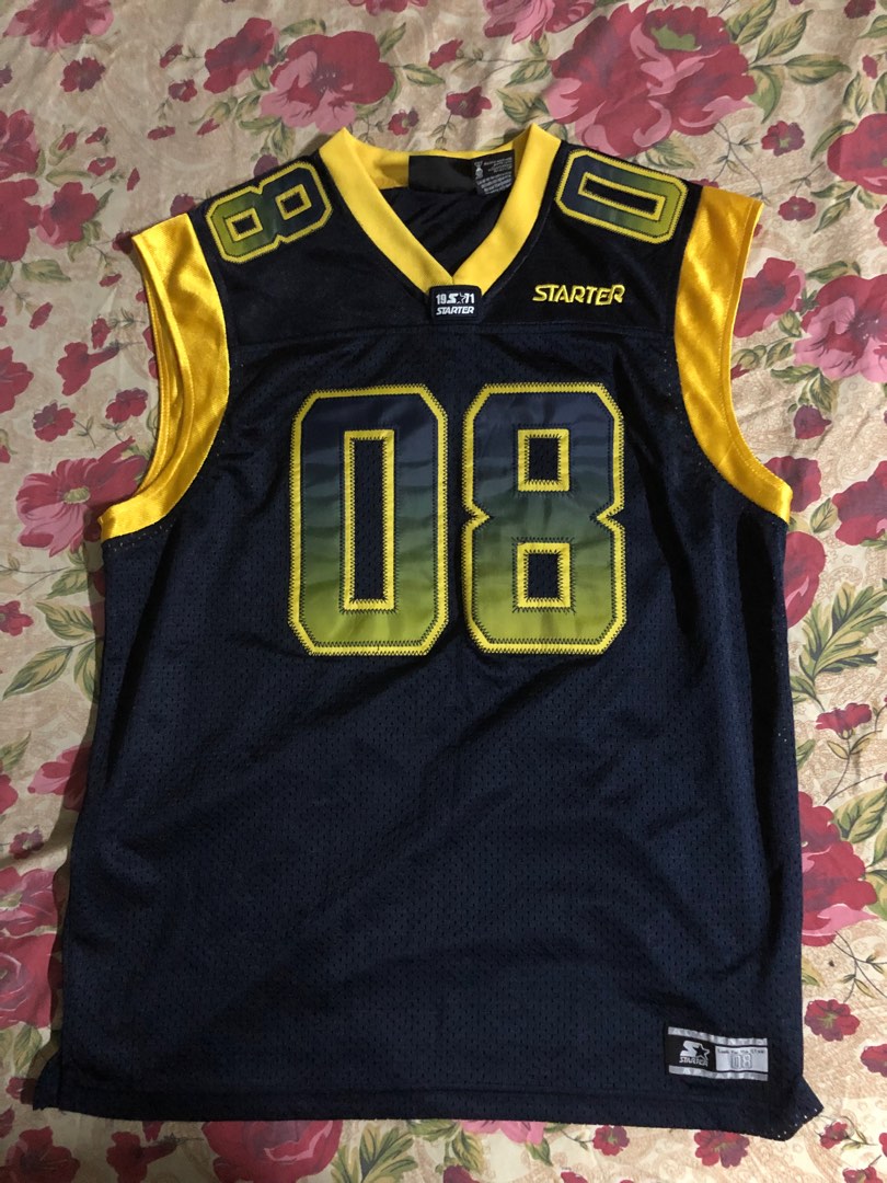 Starter basketball jersey vintage, Men's Fashion, Activewear on Carousell