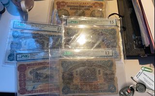 Straits Settlements and Malaya banknotes collection