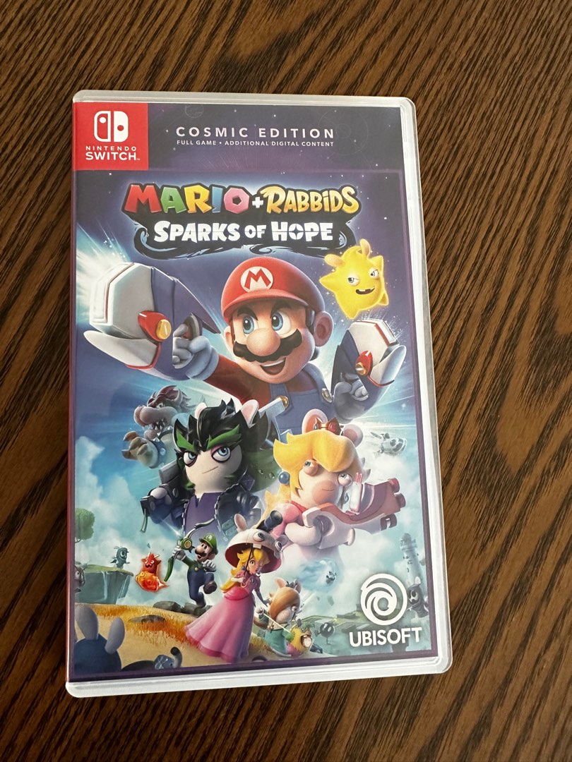 Switch Game Mario + Rabbids sparks of hope, Video Gaming, Video Games