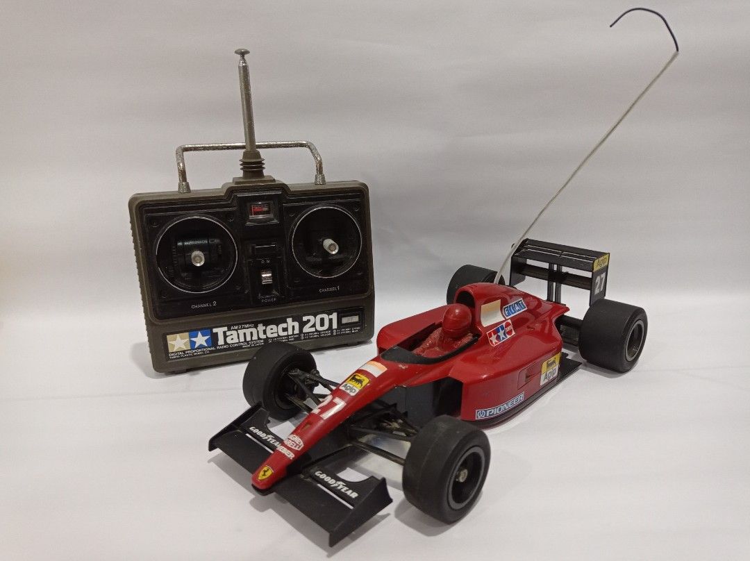 TAMIYA FERRARI F189 LATE VERSION 1 10 RC RADIO CONTROL CAR 1990 MADE IN JAPAN Hobbies Toys Toys Games on Carousell