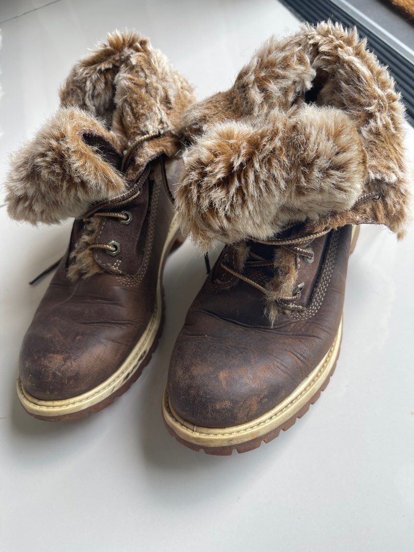 Furry timbs discount