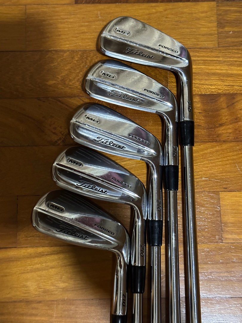 Titleist 710 MB Blades 6 PW one piece iron set Project X Rifle