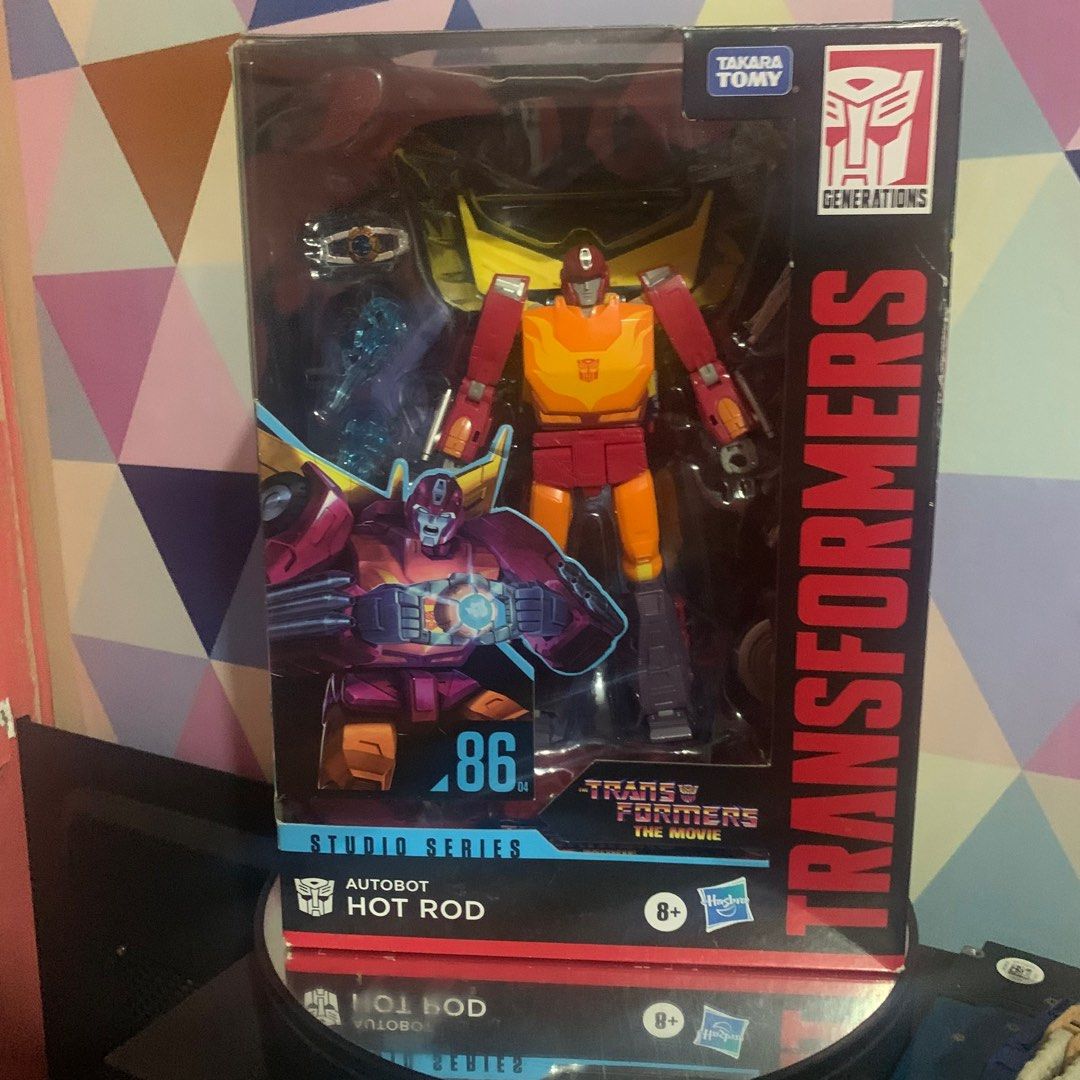 Transformers Studio series G1 Hot Rod, Hobbies & Toys, Toys & Games on