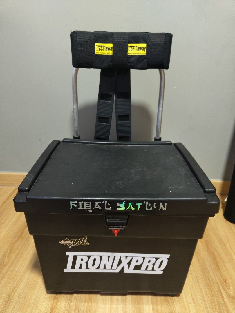Tronixpro Seat Box with Conversion, Sports Equipment, Fishing on Carousell