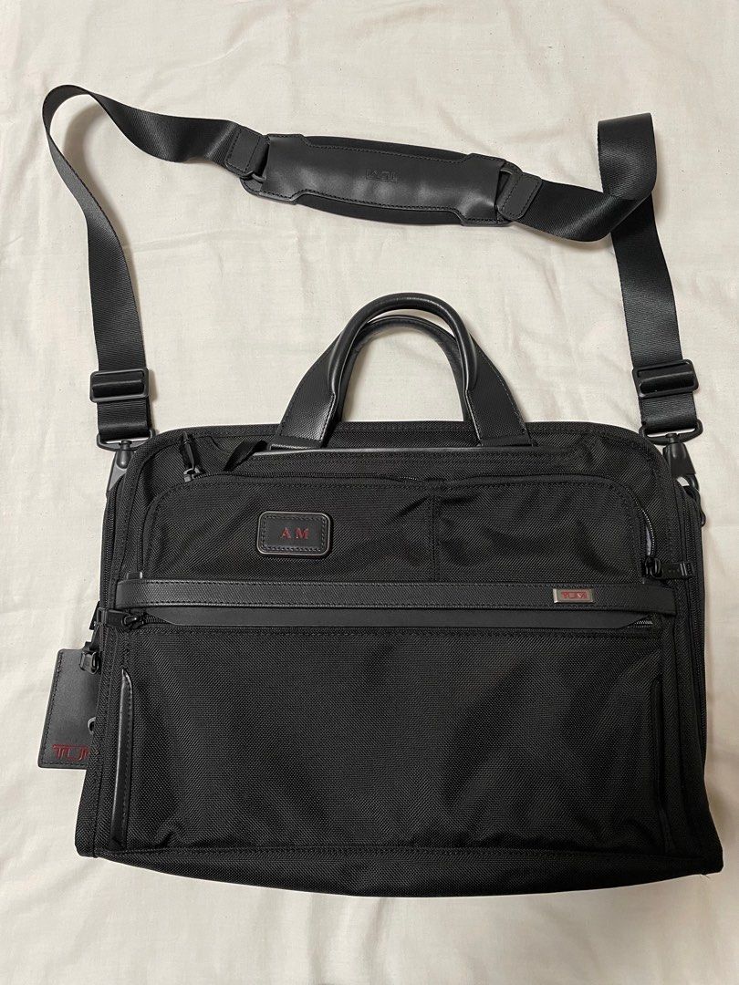 Tumi Organizer portfolio briefcase Alpha 3, Men's Fashion, Bags
