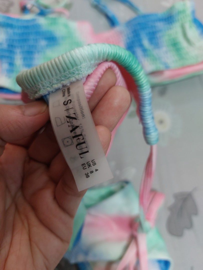 Two piece cute pastel bikinis on Carousell