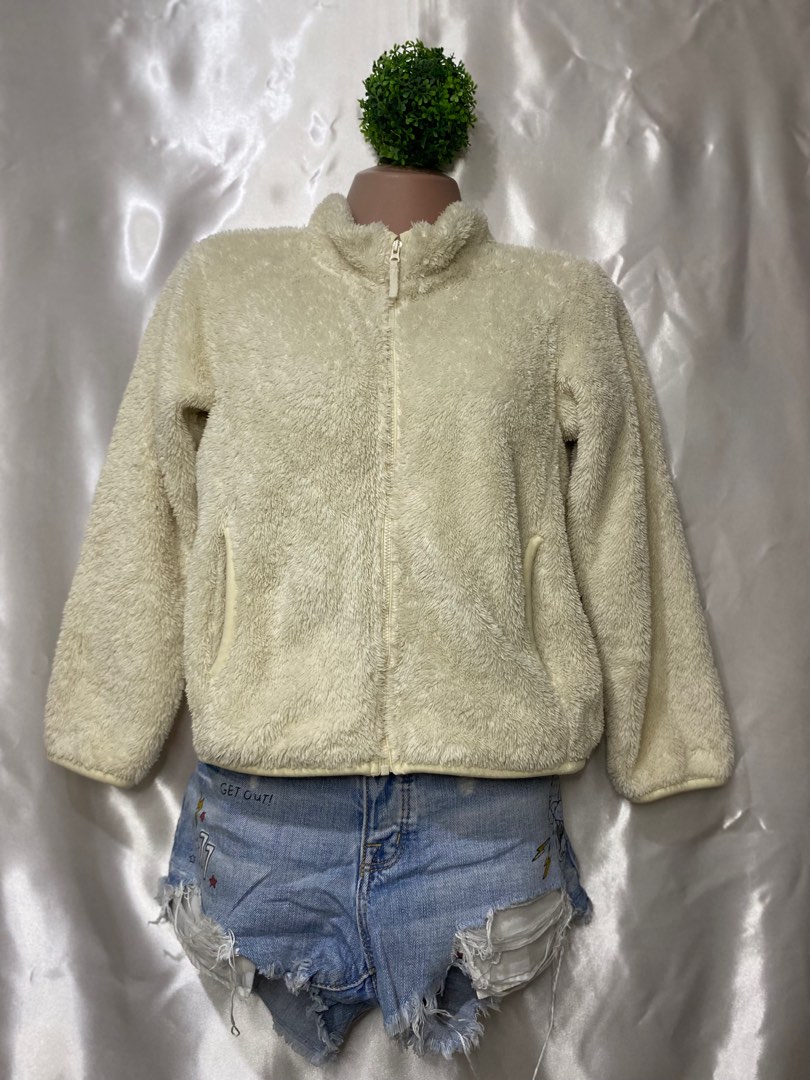 UNIQLO Fur Jacket, Women's Fashion, Coats, Jackets and Outerwear on