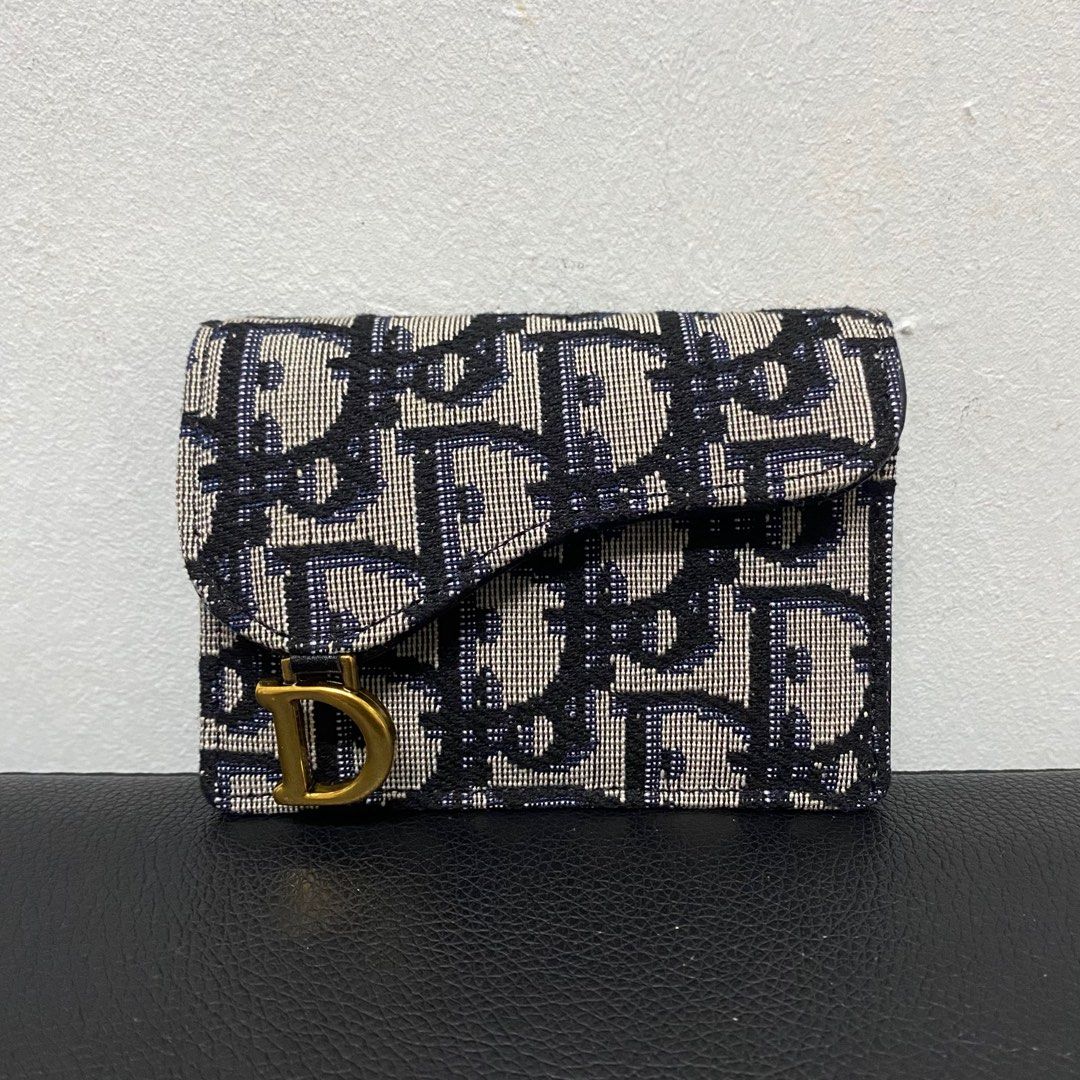 christian dior small wallet