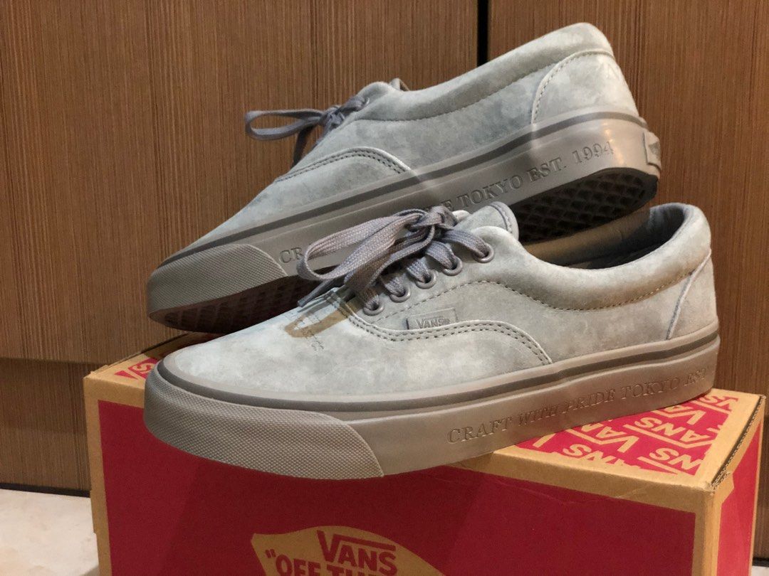Vans Era x Neighborhood (Grey), Men's Fashion, Footwear, Sneakers 