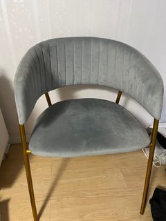 Velvet Accent Chair