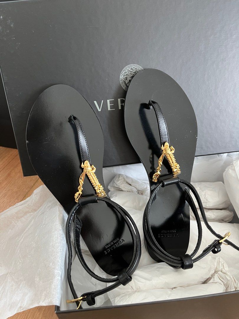Versace virtus best sale sandals