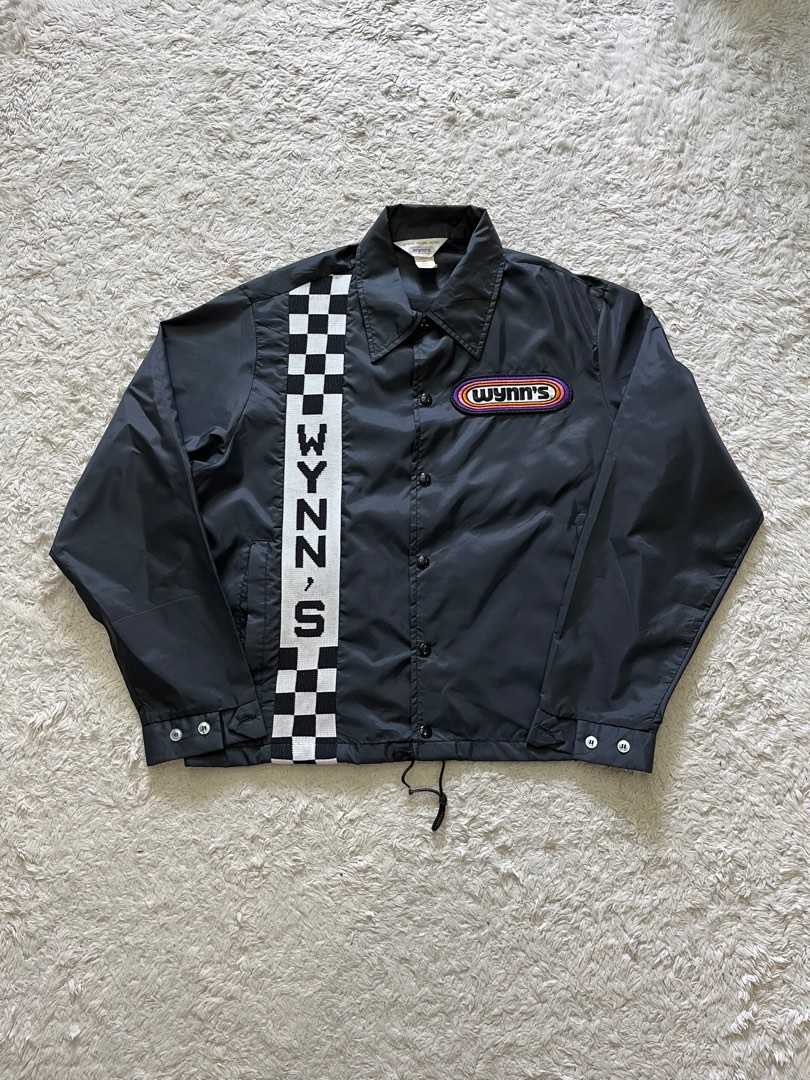 Vintage 90 s Wynns Racing Coach Jacket Men s Fashion Coats