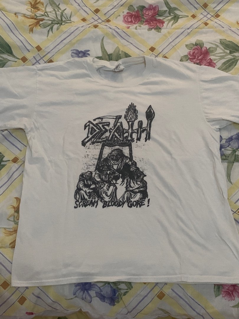 Vintage Death band shirt (Gildan) metal/rock band shirt, Men's Fashion