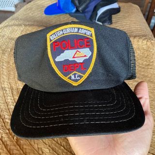 Vtg RDU Police Dept Vintage Hat trucker