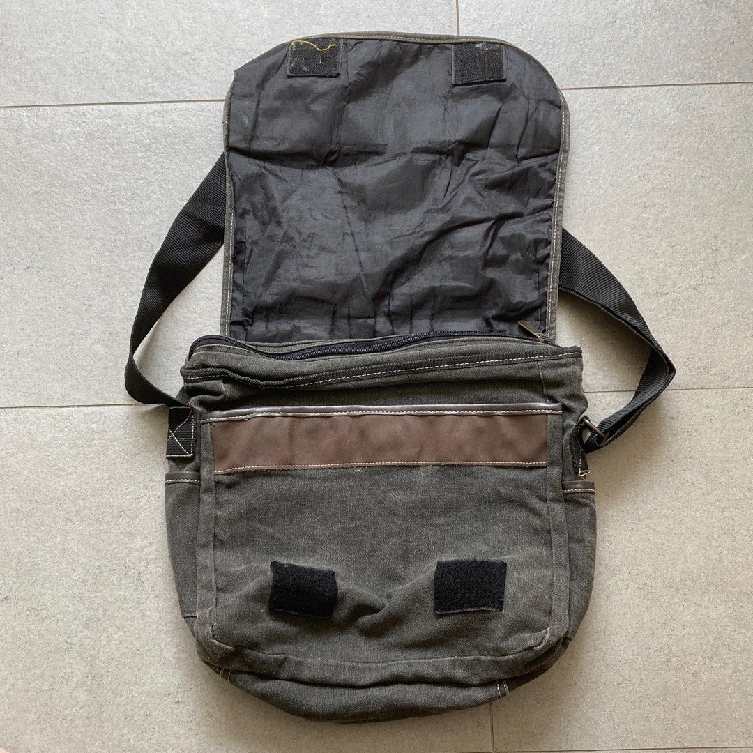 WH&PL messenger bag y2k grunge gorpcore, Men's Fashion, Bags, Sling