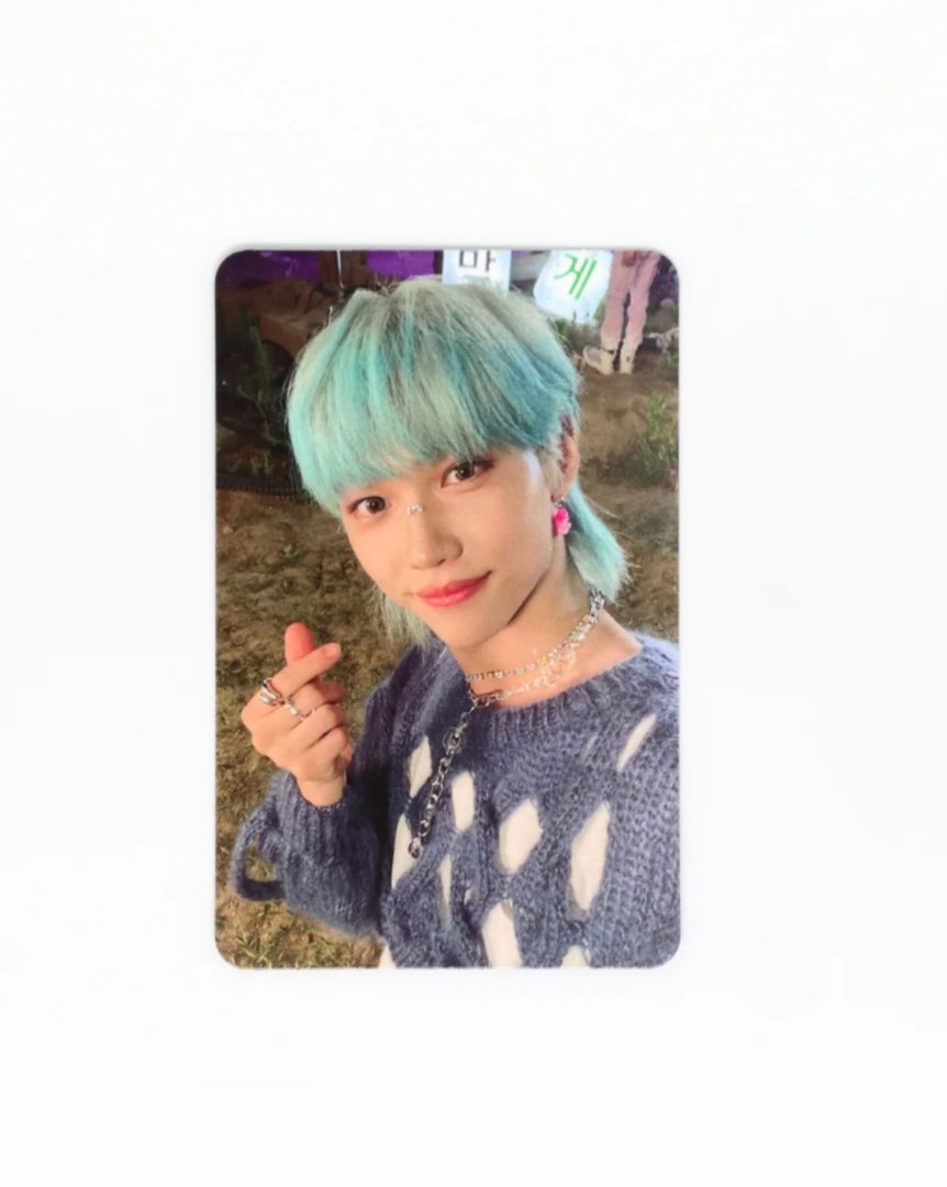WTB LF Blue hair Felix no easy photocard pc stray kids SKZ KPOP