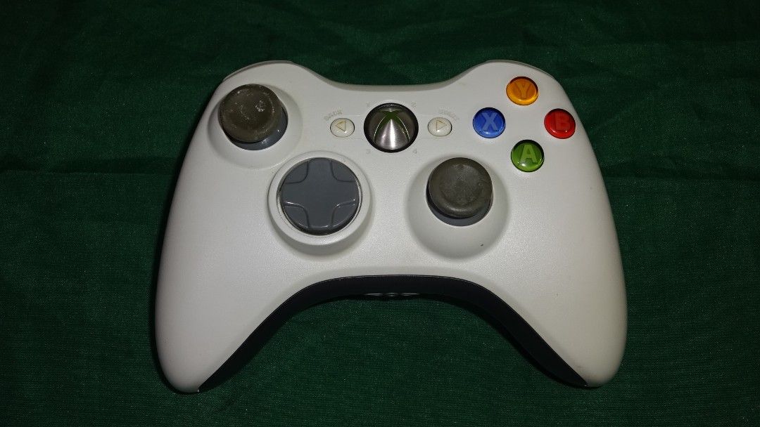 Xbox 360 Wireless Controller White, Video Gaming, Gaming Accessories ...