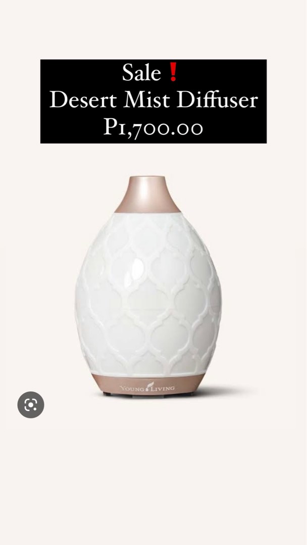 Young Living Desert Mist Diffuser, Furniture & Home Living, Home